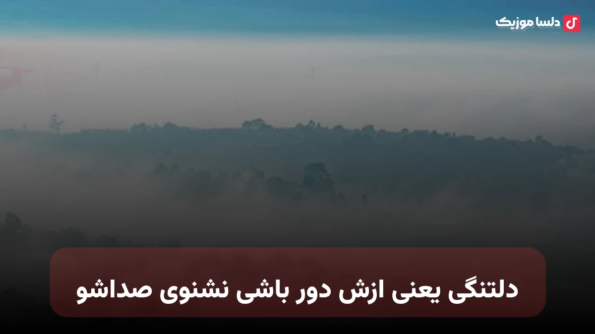 دلتنگی یعنی ازش دور باشی نشنوی صداشو